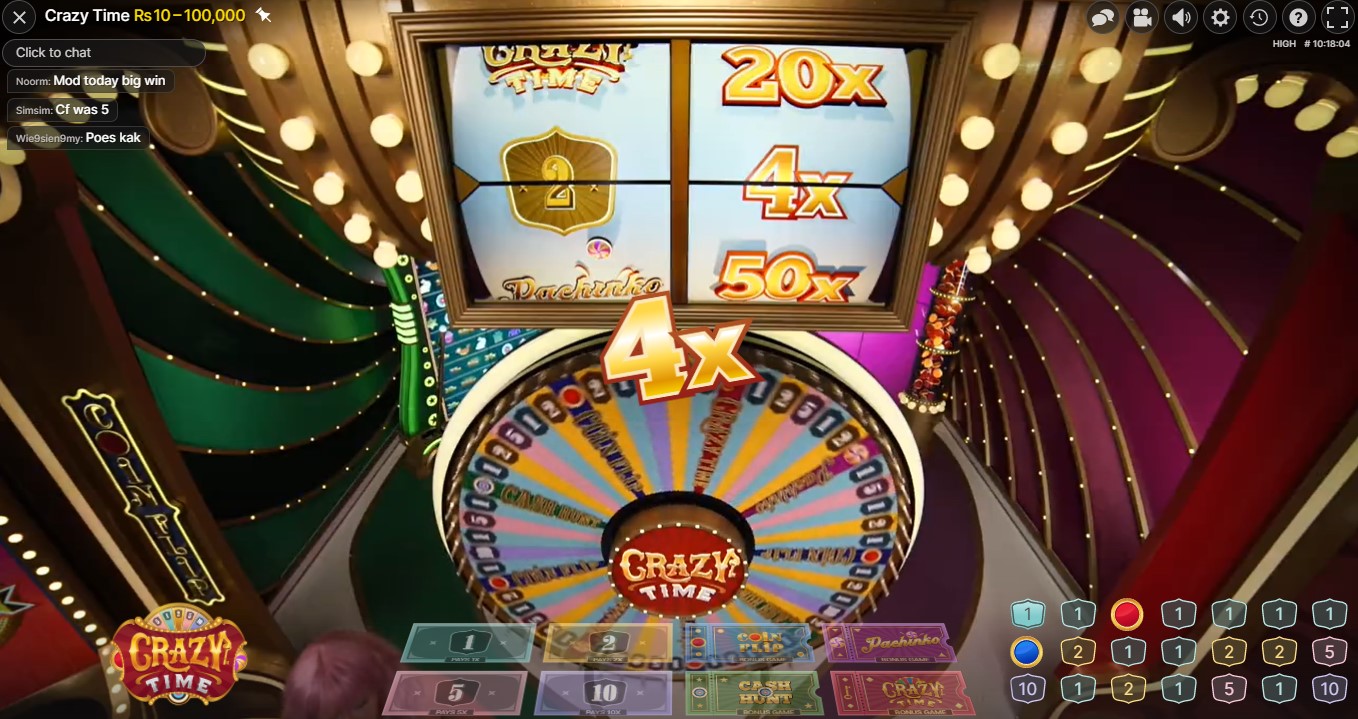 Crazy time live